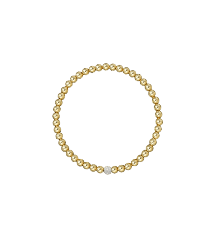 Gold Bead Bracelet