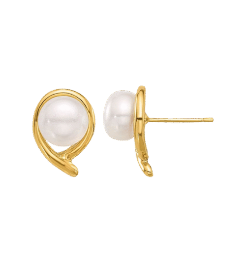 Pearl Stud Earrings