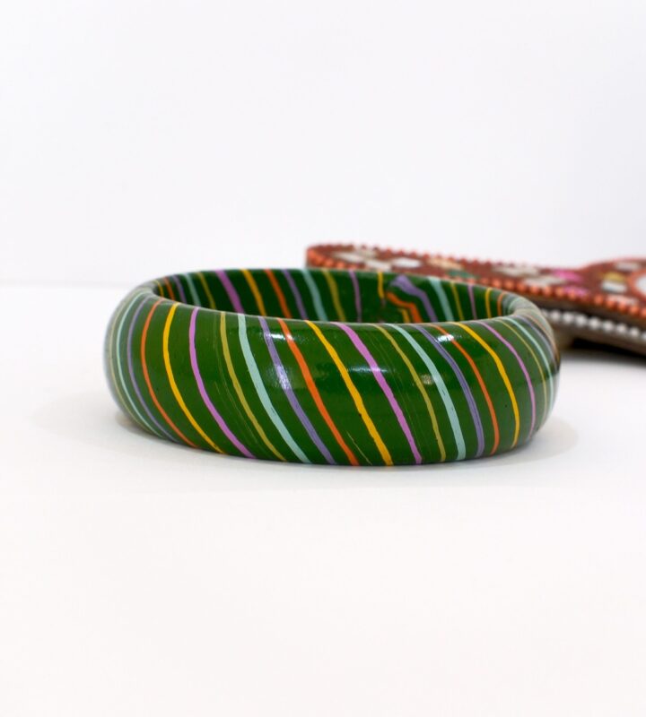 Broad Kada Lehriya green