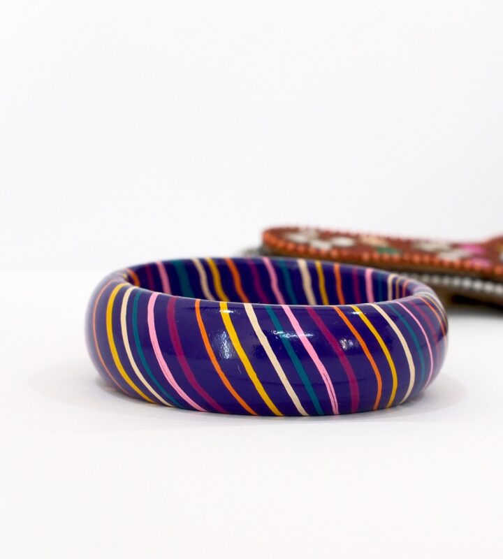 Broad Kada Lehriya Blue