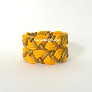 2 Piece imarti kada yellow